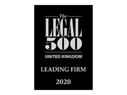 Legal 500 2020 Leading Firm