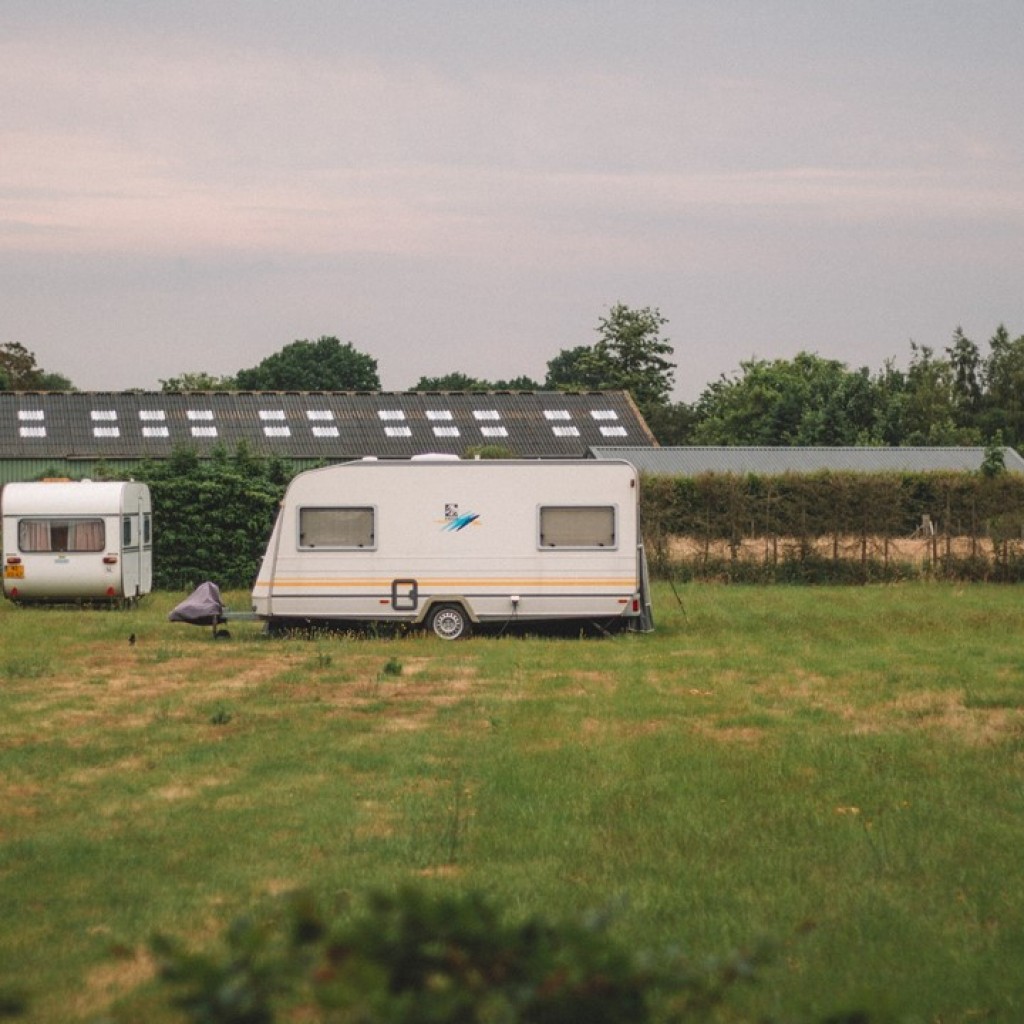 What should park owners do with abandoned caravans?