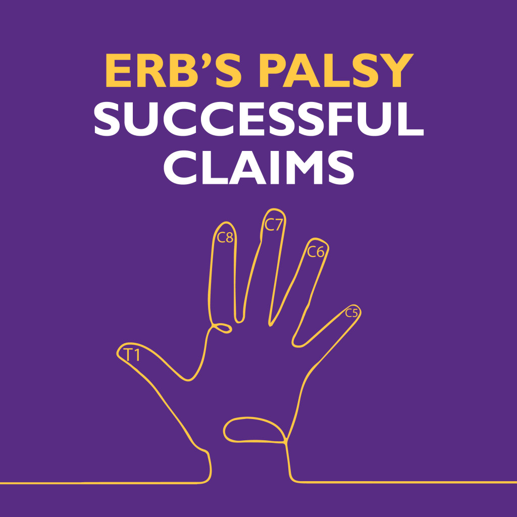 11 Erb’s Palsy cases results in estimated damages of more than £9,000,000