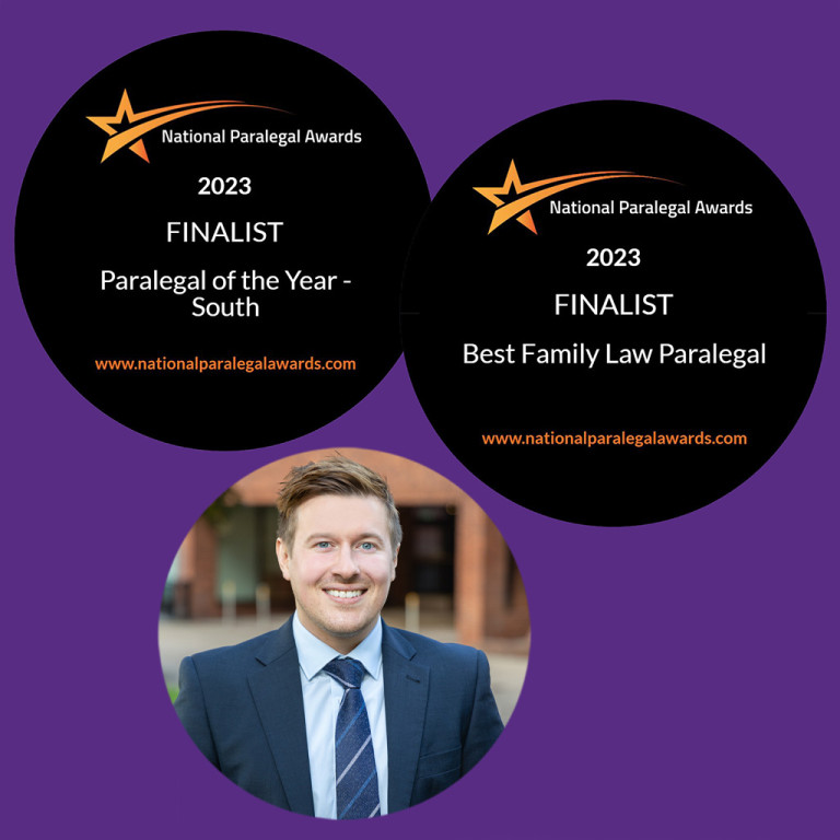 Ricky Noble has been shortlisted for two categories in the National Paralegal Awards 2023