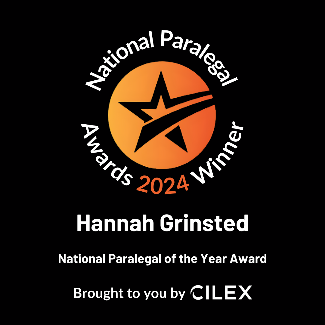 National Paralegal of the Year Award Hannah